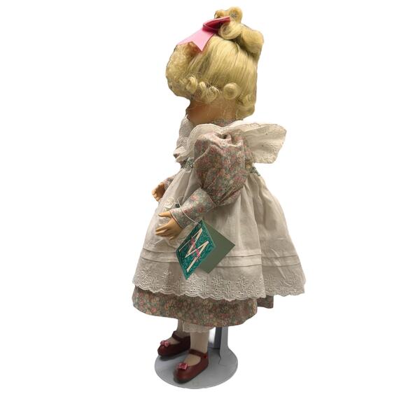 Vintage Dianna Effner Porcelain Doll Mary Mary Quite Contrary Mother Goose 1990 - Picture 3 of 10